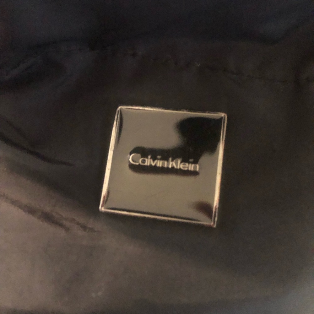 Calvin Klein Black Down Puffer Jacket-PL Signature hardware mint! - Picture 4 of 11